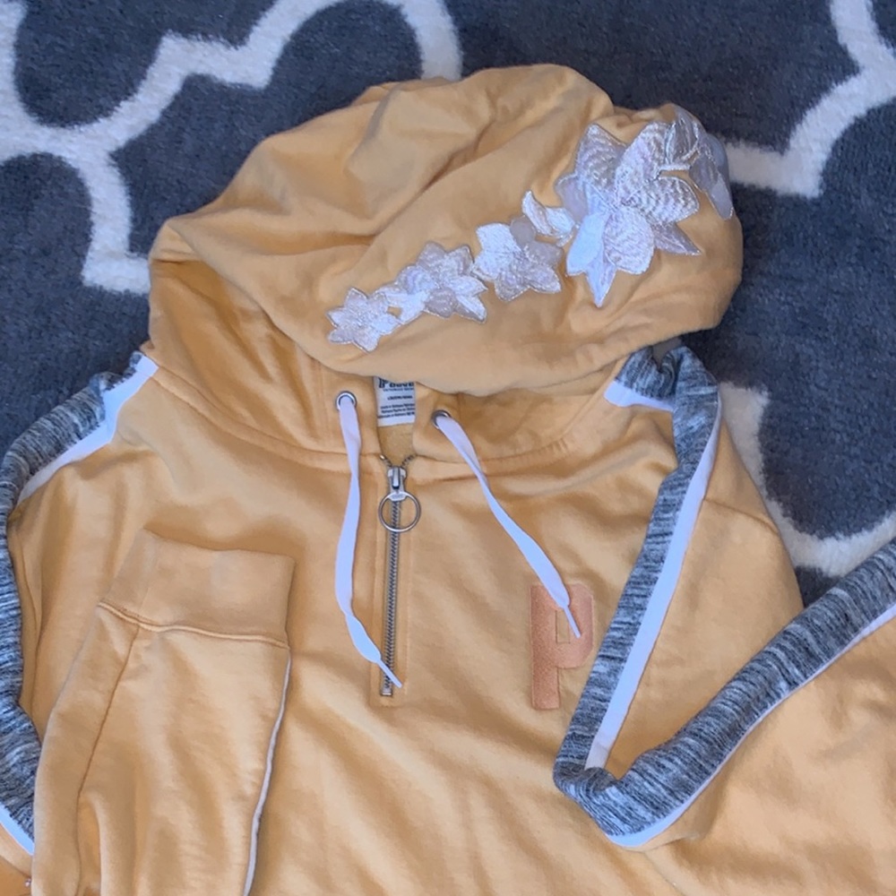 Pink hoodie